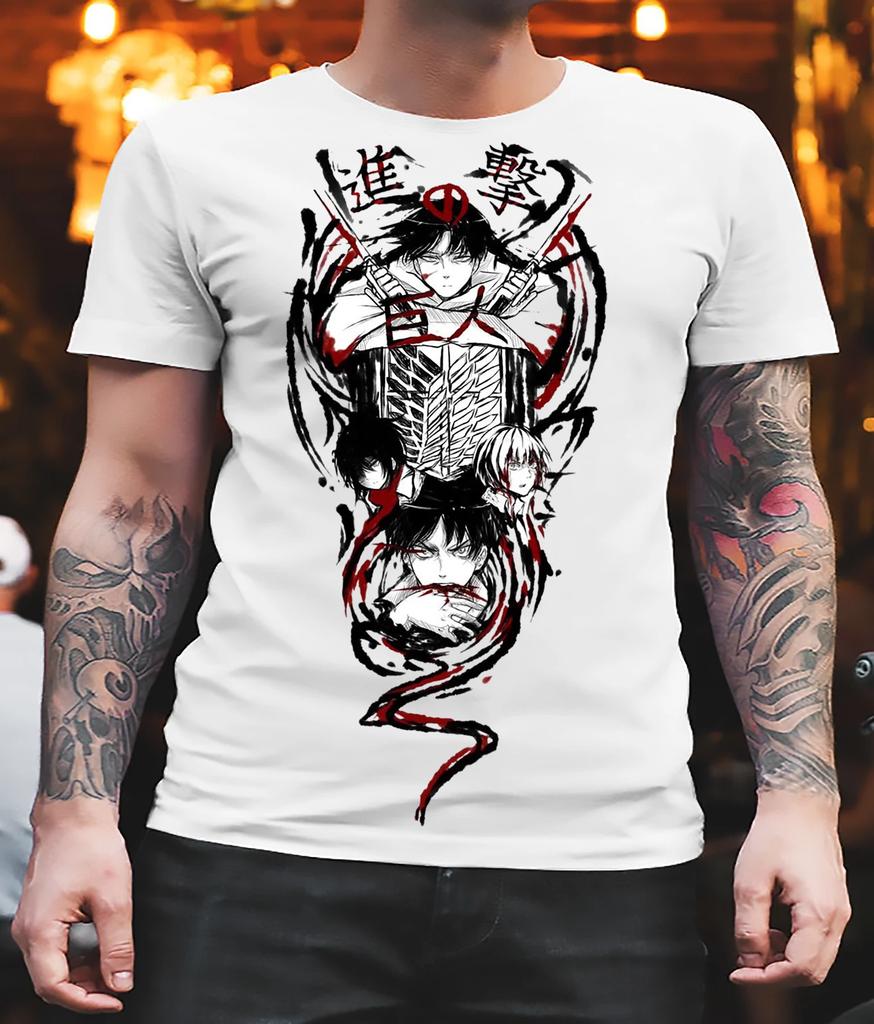 Men's and Women's T-shirts Attack on titan, shingeki no kyojin season 4 Classic