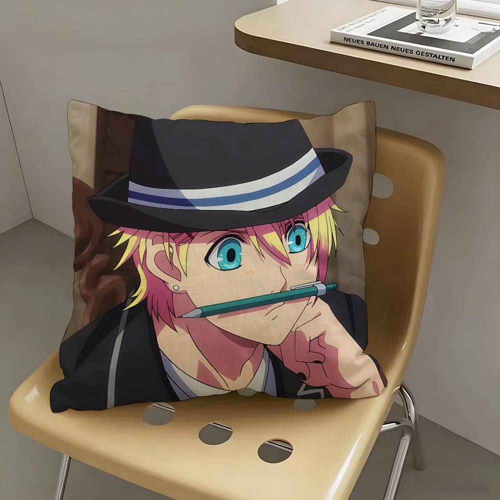 1pc Game Uta No Prince-sama Pillow Case Fashion Square Pillowcase Bedroom Sofa Room Ins Decoration Leisure