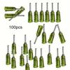 Luer Lock Blunt Dispensing Needles 14 Ga 1/2 Inch 30/100 Pcs Set for Epoxy Resin Craft Jewelry Making Projects