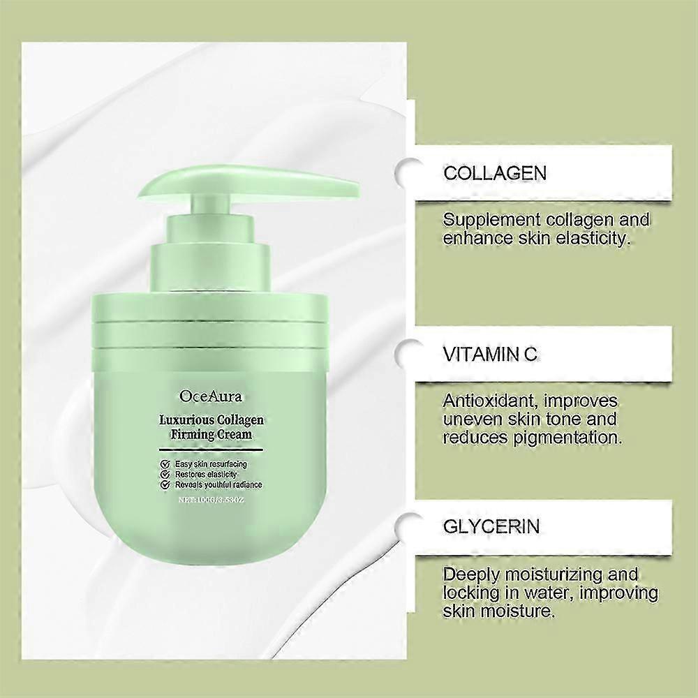 Luxurious Collagen Firming Cream: Anti-Wrinkle, Deep Moisturizing Body Treatment for UK Users