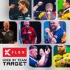 TARGET Darts Chris Dobey KFLEX Flight Shaft 2 Kflex Short & System, No. (Standard) All-in-One Flights, 3-Pack, (19mm)