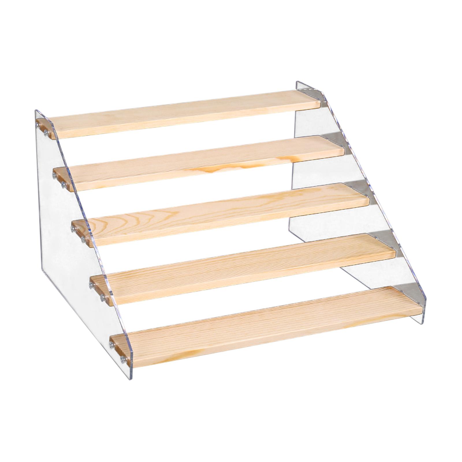 Деревянная лестница, витрина, столешница, шкафы, органайзер, стойка для игрушек, косметики, кухонных специй