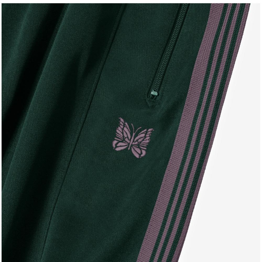 NeedleS Men S Track pantS Poly Smooth Long pantS B Green H.d. Model Rw320