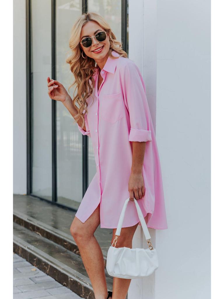 2022 European & American Women's Spring/Summer Long-Sleeve Striped Casual Shirt
