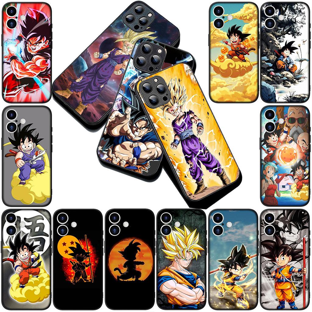 Phone Cover for Samsung Galaxy S22 S21 S20 FE Ultra Plus A07 A17 A15 A16 A25 A57 A37 Soft Case Dragons Balls Goku Son Gohan z