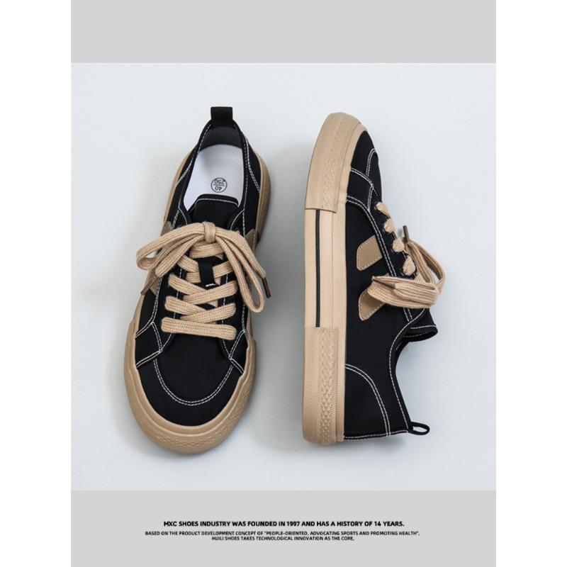 Summer breathable 2 new ice silk umbrella cloth board shoes boys versatile low-top men's canvas shoes trendy shoes