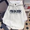 Men's American Hip Hop Letter Print Hooded Sweatshirt - Autumn/Winter Velvet-Thickened, Loose Fit, Couple Style.