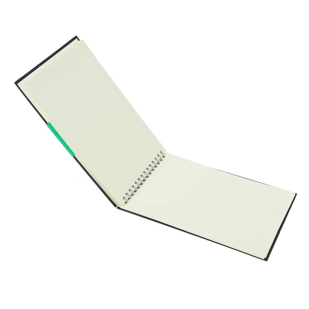 Water Color Paper Sketch Book Double Spiral Binding Hard Backing Thick Acid Free Paper Marker