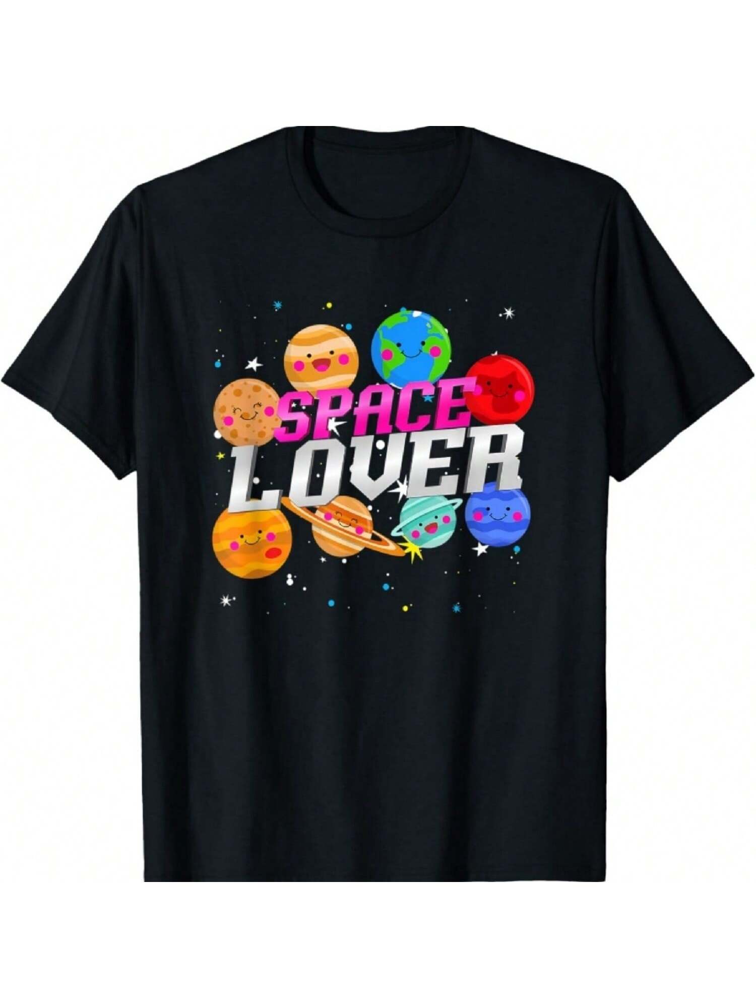 Space Lover - Interstellar Planet System T-Shirt S