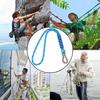 Heavy Duty Hook Tree Swing Rope Hammock Hanging Strap Kit for Indoor Outdoor Swing Hammock Hanging Seat Bubble Chair 120cm