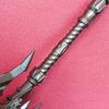Metal Shadowmourne Katana Axe Sword Anime World Warcraft Ninja Knife Blade Real Size Japanese Samurai Sabre Toy 7inch of Kid Friendly Entertaining Fun