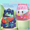 Playful Animal Kids Backpack Nylon Material With Comfortable Shoulder Straps