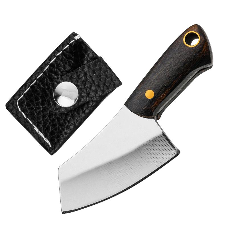 DIY Steel Wood Mini Pocket Knife Car Keychain Fishing Accessory and Bottle Opener