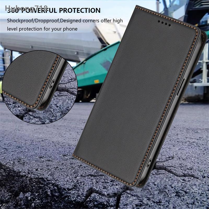 Magnetic Flip Case for Umidigi G9X G100 G100X Note 9 90 100 100X Power 7 7S Max Pro 5G with Card Holder Stand Protection Cover