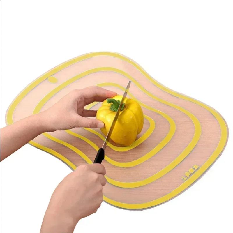 Hot sale Kitchen Chopping Block Cutting Board Non - slip Frosted Antibacteria Plastic Kitchen Gadgets Tool Fruit Vegetable Meat