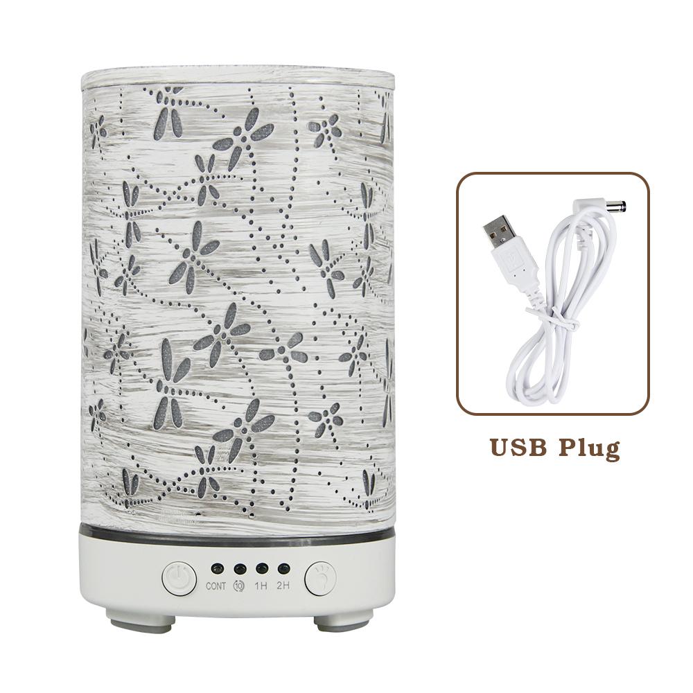 Essential Oil Diffuser 100ML Aroma Diffuser Cool Mist Humidifiers Dragonfly Scent Diffuser with Auto Shut-Off Protection