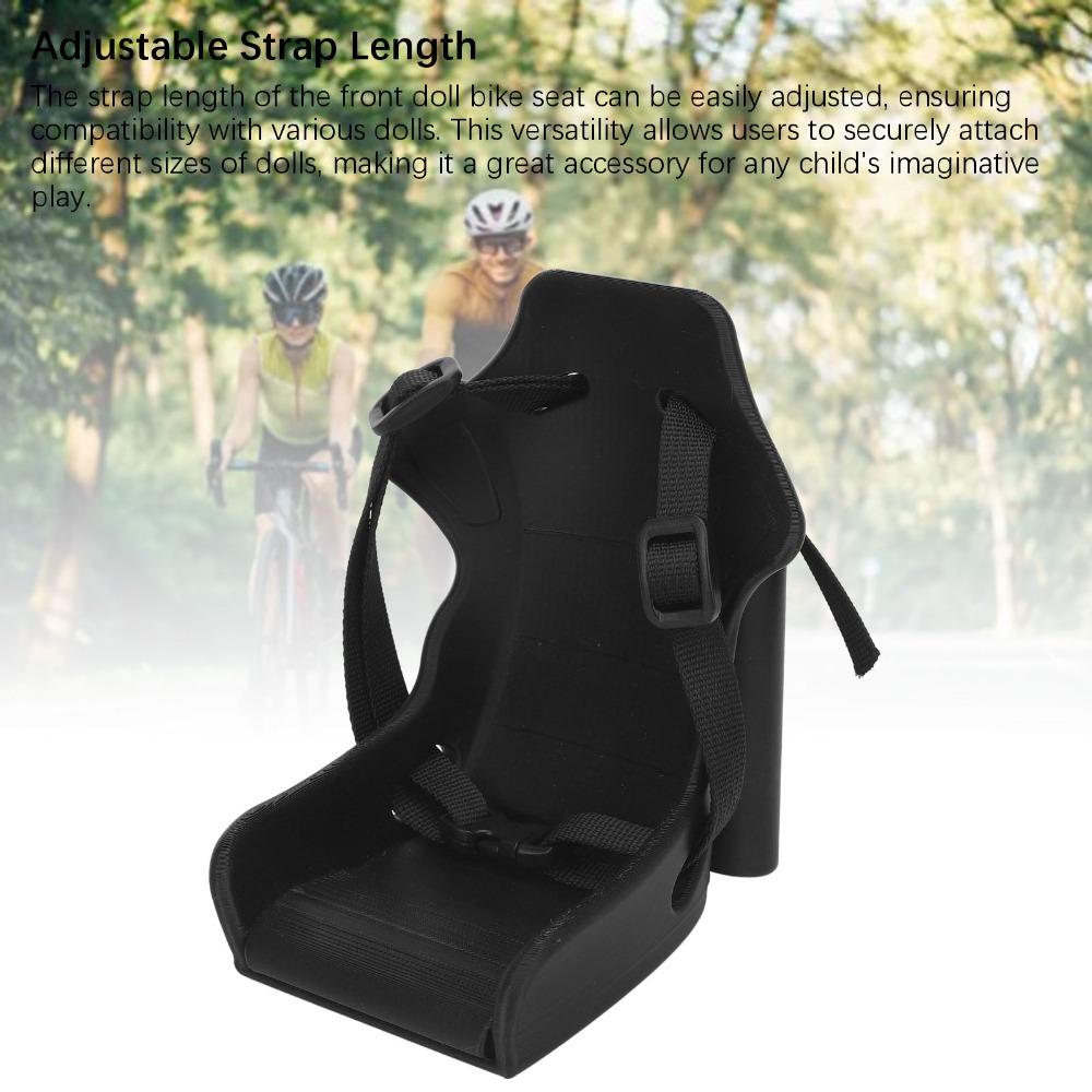 Adjustable Strap Bike Doll Carrier Front Mount Doll Bike Chair Doll Bike Carrier  Folding Bikes