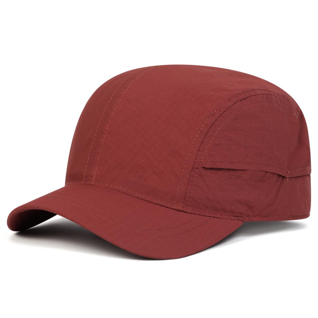 Unisex Solid Color Baseball Caps Quick Drying Hat Outdoor Adjustable Spring and Autumn Casual Sunscreen Hat