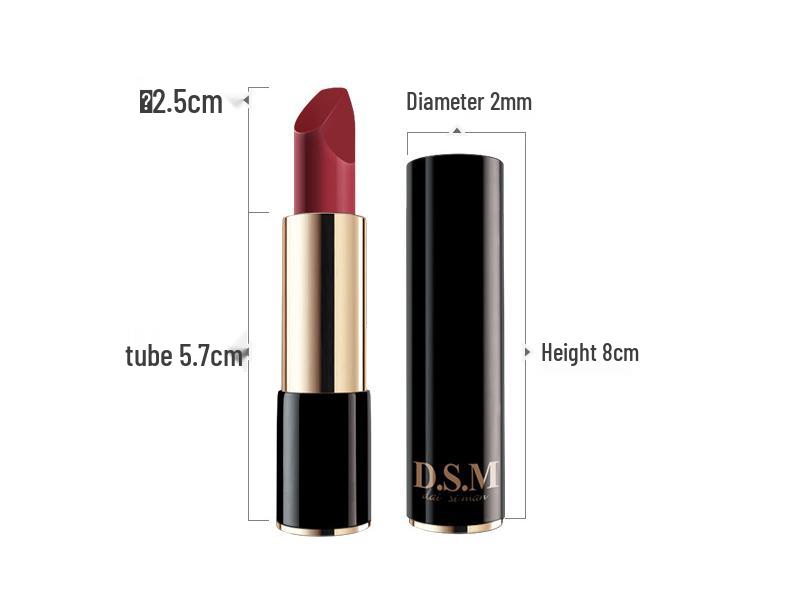 Daisy Man Charm Luminous Lipstick - Moisturizing & Nourishing Press-Type Tube
