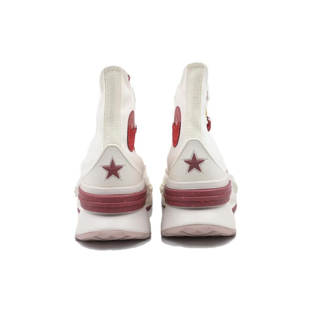 Converse Run Star Legacy CX Άνετα Ευέλικτα Ψηλά Κάνβασ Παπούτσια Γυναικεία Αθλητικά Παπούτσια Κόκκινο Λευκό A09105C