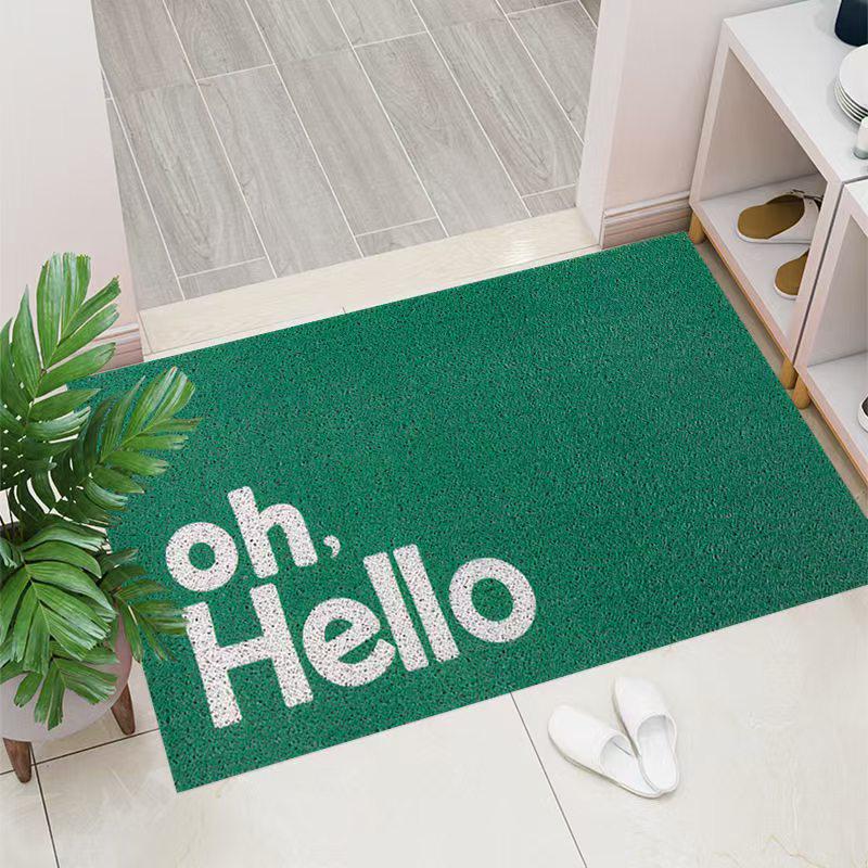 Minimalist Non-slip Coir Doormat - Cuttable, Wear-resistant Entry Mat