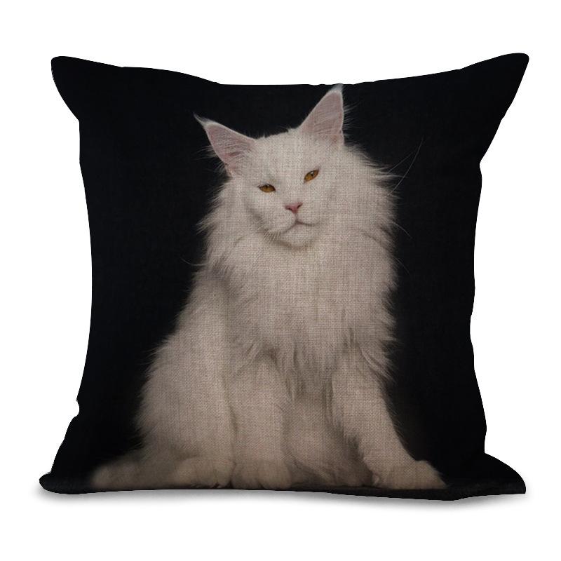 New Summer Retro Style Home Pillowcase Animal Cartoon Printed Pillowcase