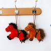 2026 Year of the Horse Plush Doll Bag Pendant - Zodiac Year Mascot New Year Gift