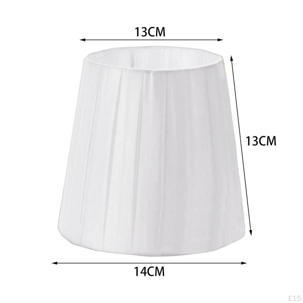 Lamp Shade for Table Lamp, Desk Cover, Replacement Pleated Lampshade Kitchen, Home, Decor