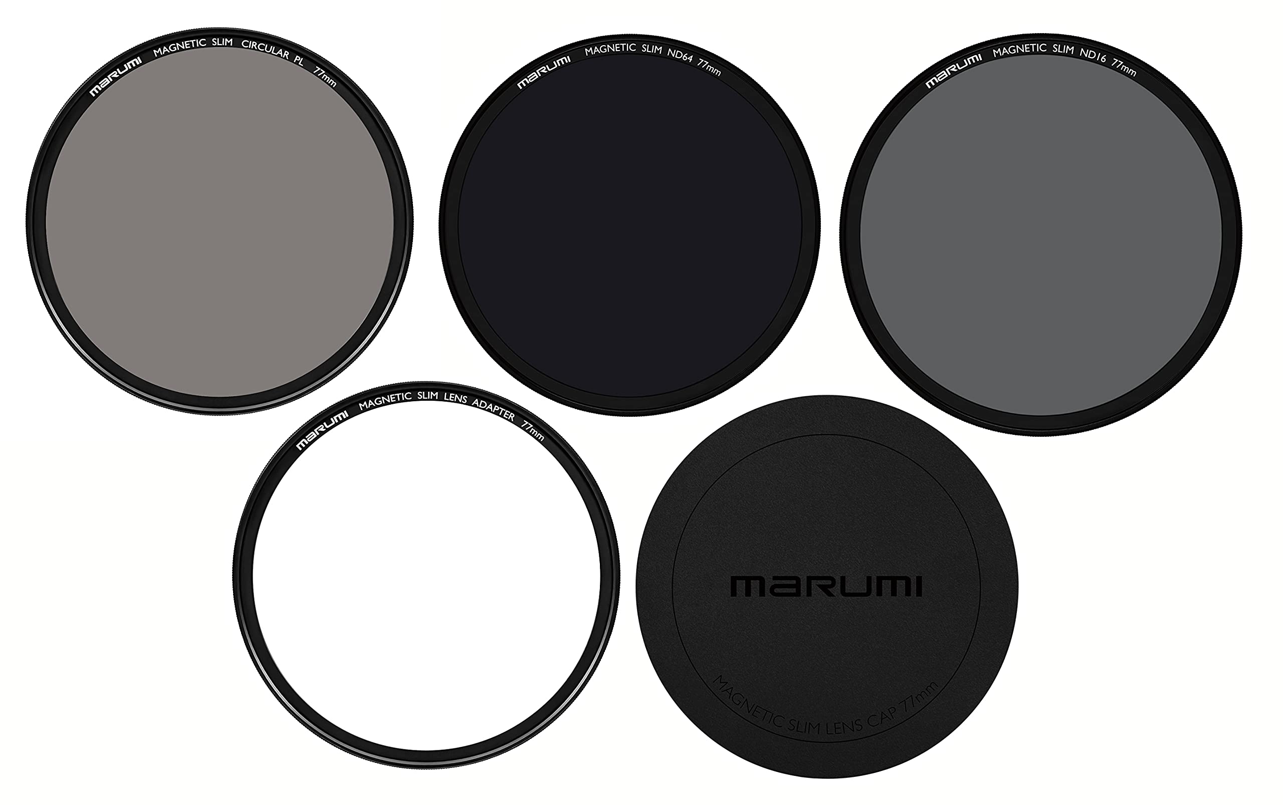 

Marumi 77мм Магнитный Тонкий Продвинутый Набор Фильтров ND MC Оптическое Стекло CPL ND16 ND64 Крышка Объектива Чехол Адаптер 77 &