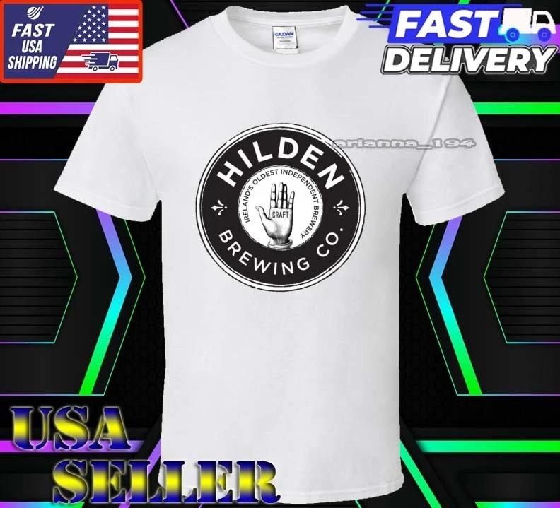 New Shirt Hilden Brewing Logo T-Shirt Funny American Usa Unisex Size S-5XL S