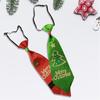 Festive Pre-tied Necktie Nonwoven Fabric Easy Wear Holiday Costume Accessory For Adults Kids