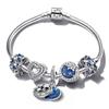 Pandora Shining Galaxy Set 925 Silver Bracelet Women's Silver ZT1005