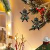 Christmas Decoration Animal Cats Playful Hanging Decoration Realistic Vibrant Cute Colorful Party Supplies Home Decor Kids Gift