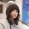 Warm Fair Isle Style Beanies Wool Lei Feng Hat Casual Jacquard Knitted Hat  Apparel Accessories