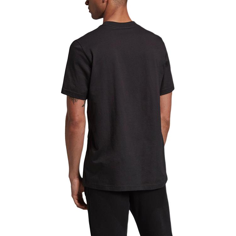 Adidas Originals Mini Embroidered Tee Men Tops Black ED7638