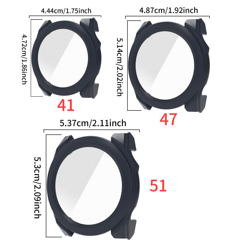 BUSKOZ Soft TPU Case for Garmin Fenix 8 Smartwatch Screen Coverage Scratch & Fingerprint Resistant Anti-Slip for Men Women