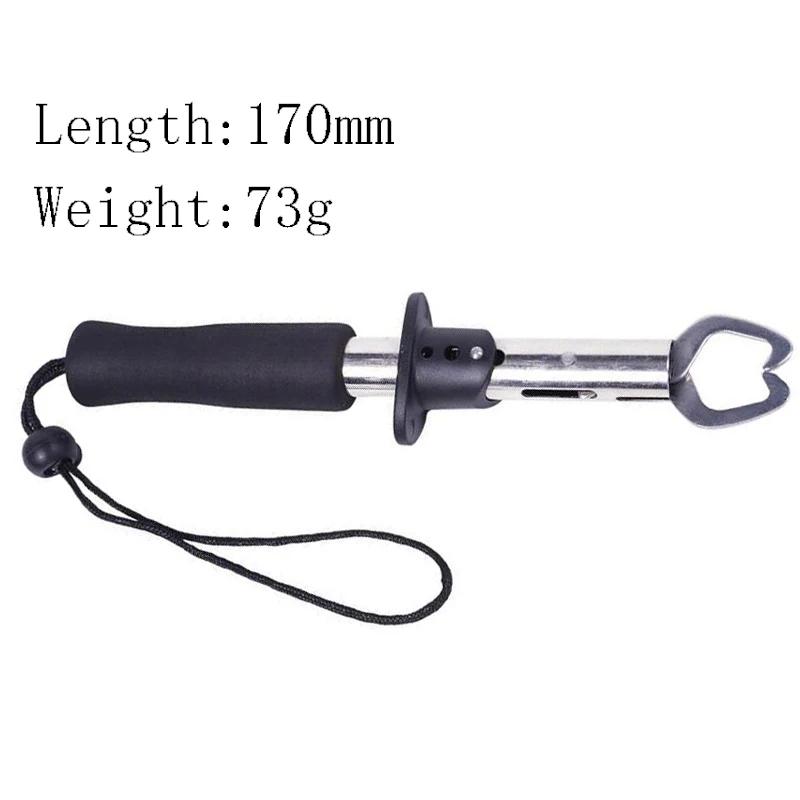 Stainless Steel Fish Controller Luya Clamp Fish Grabber Fish Controller Clamp With Scale And Ruler Pliers Clamp Fish Fishing Gear