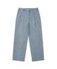 COVERNAT Semi-Wide Lightweight Denim Easy Pants Light Blue