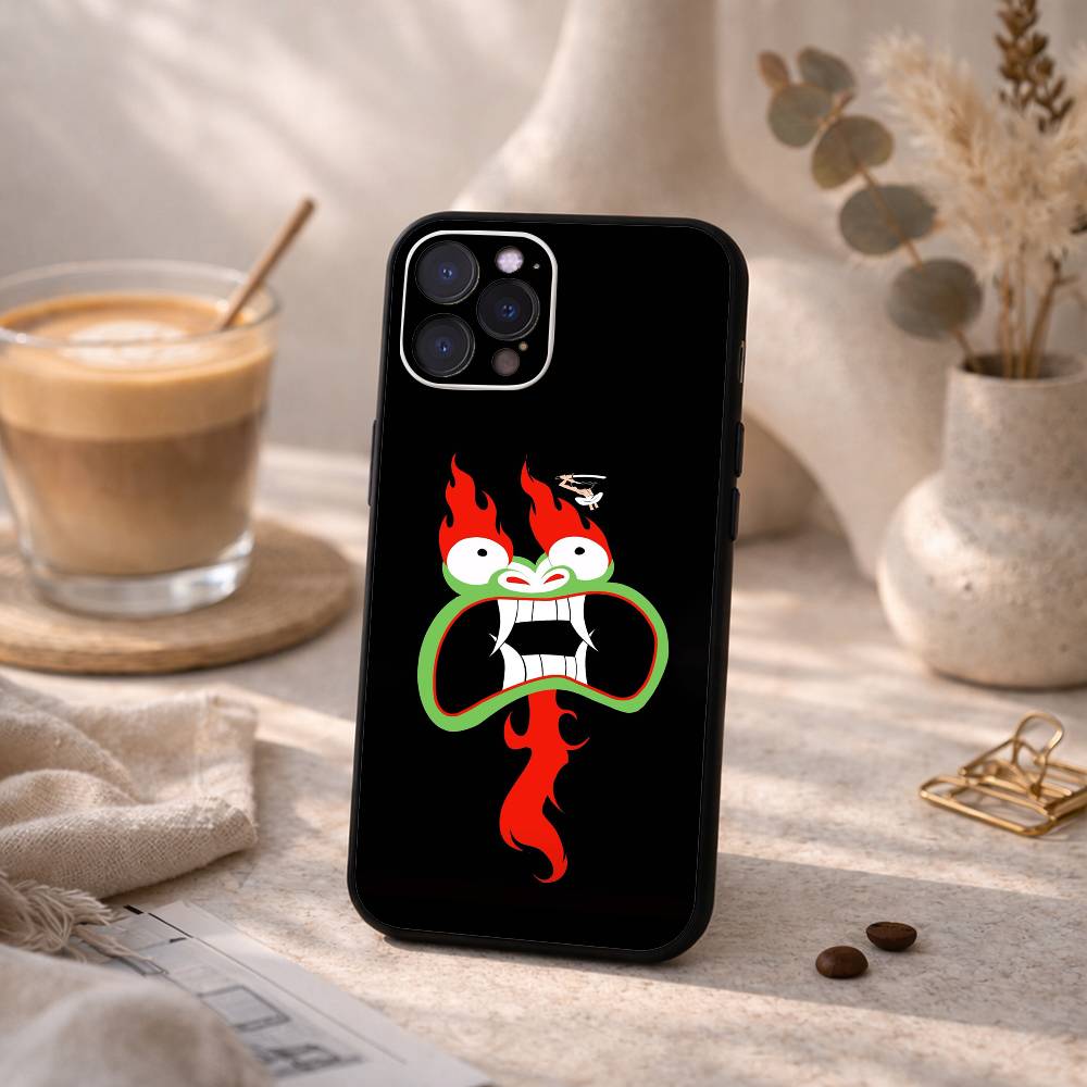 S-Samurai J-Jack Phone Case For iPhone17,16,15,14,13,12,Plus,Pro Max, 5G Others Soft Black Cover