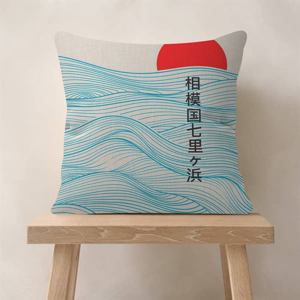 

Japan Takahashi Yuming Yamanaka Lake Mount Pillowcase Toon Gift Cushion Cover Bedroom Home Sofa Chair Seat Decor Pillow Case 30x30 cm
