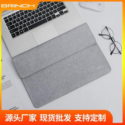 Laptop Sleeve MacBook Air Pro 13 14 15 Inch IPad 12.9 Tablet Nylon Inner Bag With Magnetic Internal Pockets