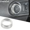 Innen Scheinwerfer Schalter Knopf Zierring für Chevrolet Camaro 10-15 Silber
