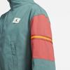 Jordan Solid Logo Woven Retro Sports Stand Collar Jacket Women Jacket Green DQ4626-361