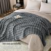 Plush Flannel Nap & Travel Blanket