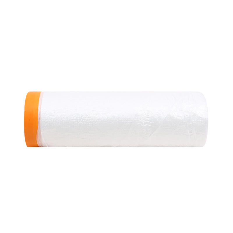 Durable Car Paint Masking Film Protective Film Plastic Dropping Cloth Cover for Automotive Coating Cover Plastic Sheeting Cove
