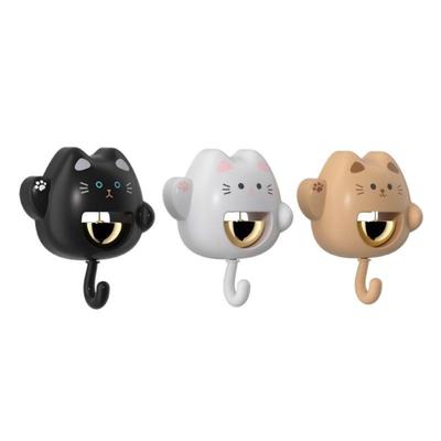 Cute Fortune Cats Doorbell Hanging Door Chimes Magnetic Entryway Alert Bells with Hook for Home and Shop Decors Ornament