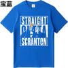 Graphic Summer For Man T Shirt Straight Outta Scranton Short Sleeve Comfortable O Neck Tshirt Hiphop Cheap Tshirt Bigger Size