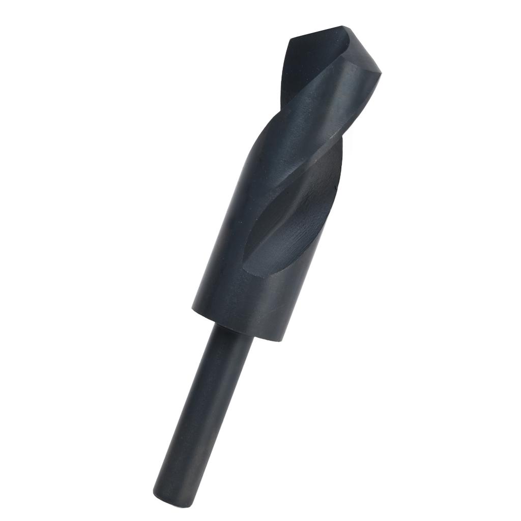 Twist Drill Bit High Speed Steel 12in Straight Shank 29mm Blade Drilling Tool Black