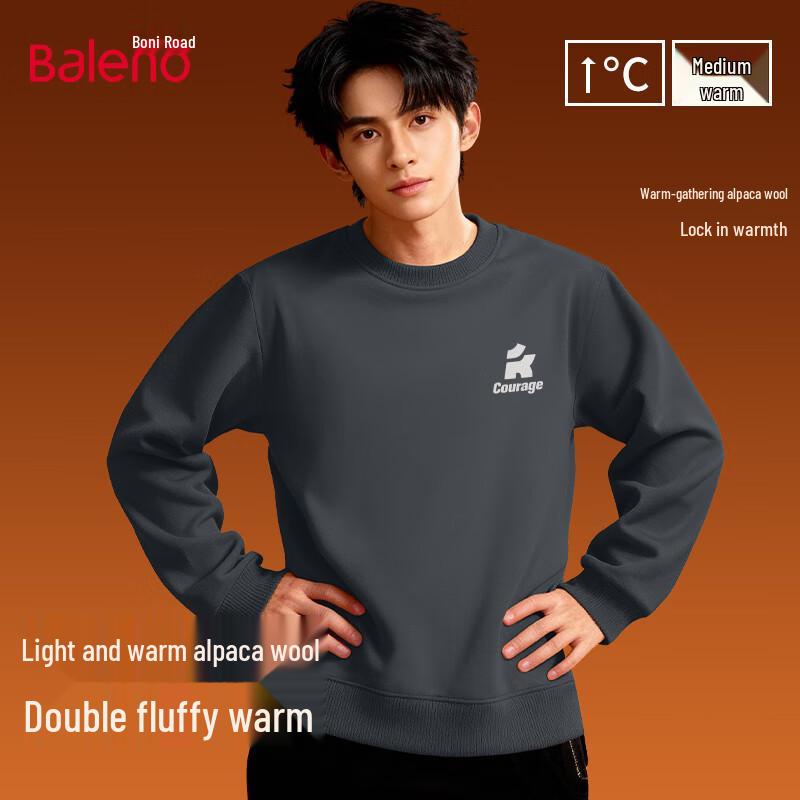 Baleno Men s American Style Crewneck Sweatshirt L