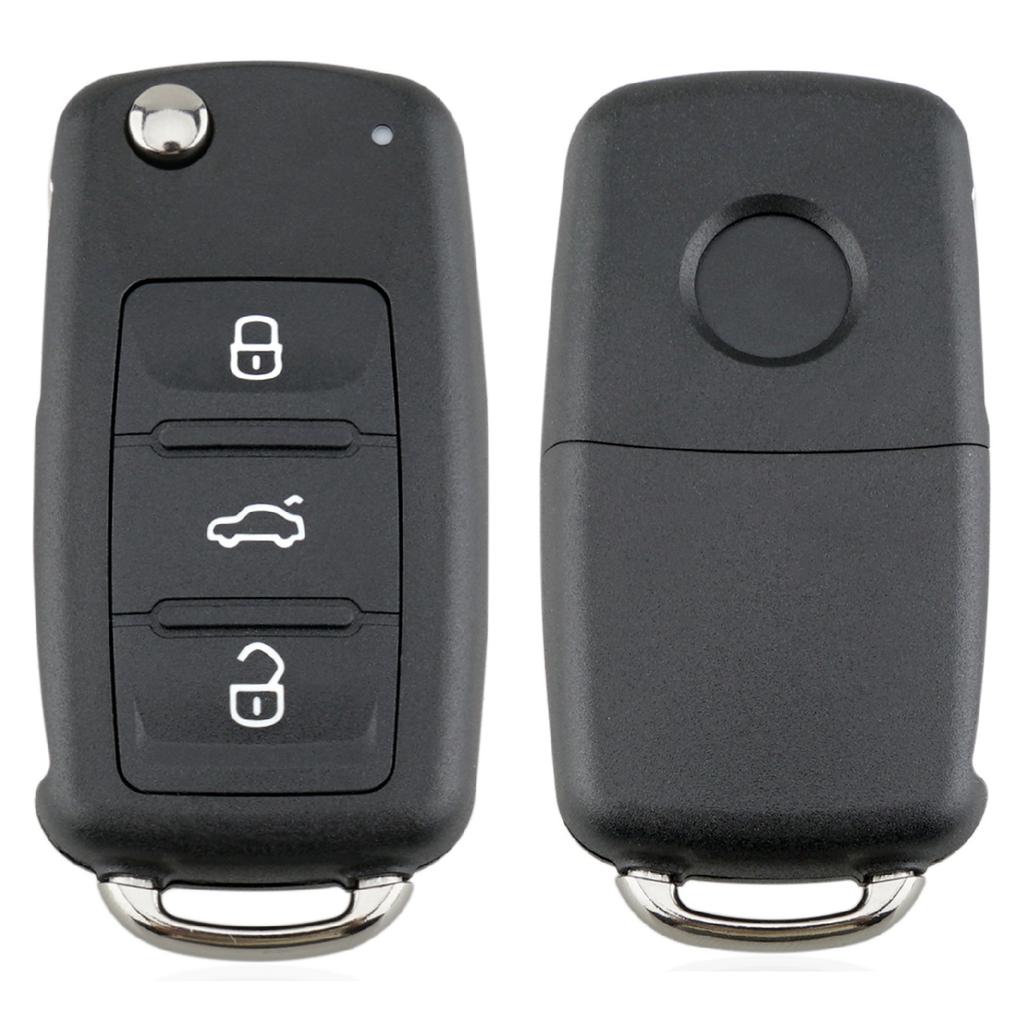 2 3 Tasten Auto Fernbedienung Klappschlüssel Gehäuse Schale Für Volkswagen Golf MK6 Polo Beetle Tiguan Touran Passat Caddy Jetta Eos Scirocco
